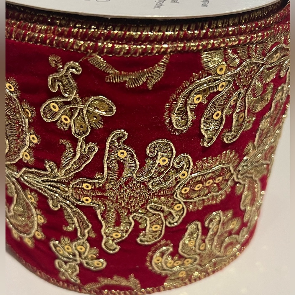 🆕 Mark Roberts /Katherine’s Collection / Mackenzie Childs??Christmas Red Ribbon